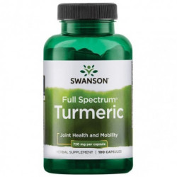 SWANSON Ciberžolė Full Spectrum Turmeric Joint Health and Mobility 720mg