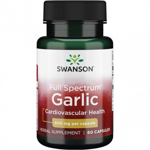 Česnakas Full Spectrum Garlic Cardiovascular Health 400mg