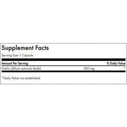 SWANSON Česnakas Full Spectrum Garlic Cardiovascular Health 400mg