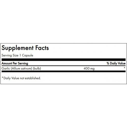 SWANSON Česnakas Full Spectrum Garlic Cardiovascular Health 400mg