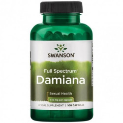 SWANSON Damiana lapai Full Spectrum Damiana Sexual Health 510mg
