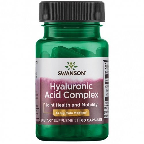 Hialurono ir kalogenas kompleksas Hyaluronic Acid Complex Joint Health nd Mobility 33mg