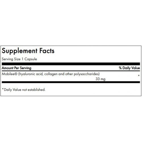 SWANSON Hialurono ir kalogenas kompleksas Hyaluronic Acid Complex Joint Health nd Mobility 33mg