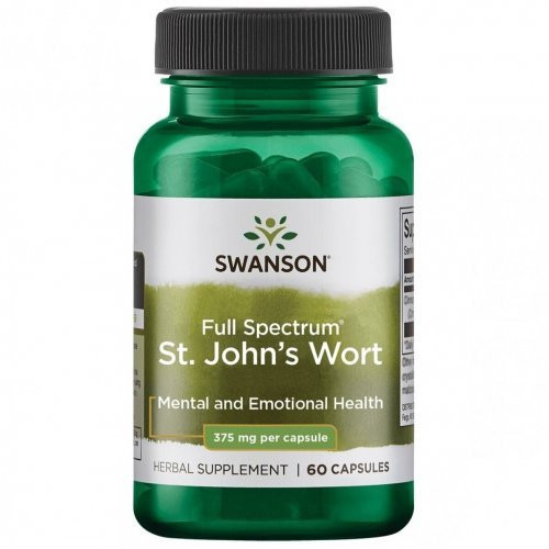 Jonažolė Full Spectrum St. John's Wort Mental and Emotional Health 375mg