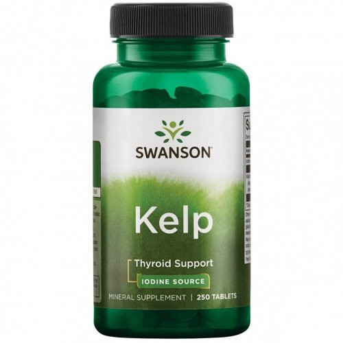Kelpas – natūralus jodo šaltinis Kelp Tyroid Support Iodine Source