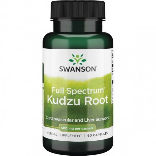 Kudzu šaknis Full Spectrum Kudzu Root Cardiovascular and Liver Support 500mg