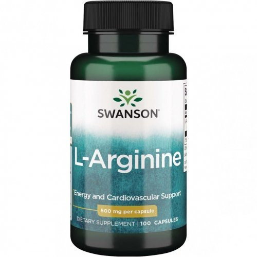 L-Argininas L-Arginine Energy and Cardiovascular Support 500mg