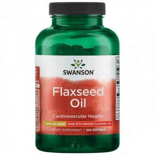 Linų sėmenų aliejus Flexseed Oil Cardiovascular Health 1g