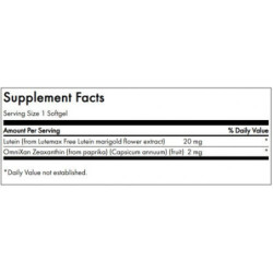 SWANSON Luteino ir zeaksantino kompleksas akims Synergistic Eye and Vision Health Lutein and Zeaxanthin