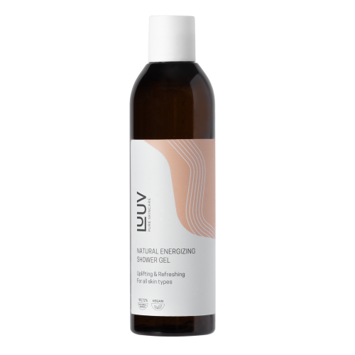 Natūrali gaivinamoji dušo želė su morkų ir eteriniais aliejais Natural Refreshing Carrot Shower Gel 200 ml