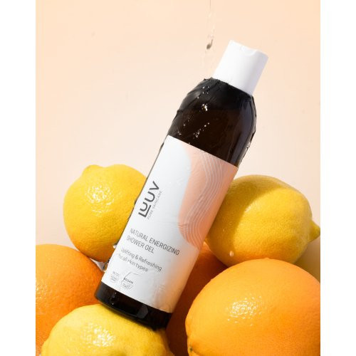 Luuv Natural Refreshing Carrot Shower Gel Gaivinanti morkų dušo želė