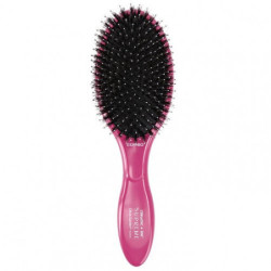 Olivia Garden Plaukų šepetys apjungtas jonizuotų antistatinių ir 100% natūralių šerno šerelių Expert Care Boar & Nylon Bristles Oval Combo Brush