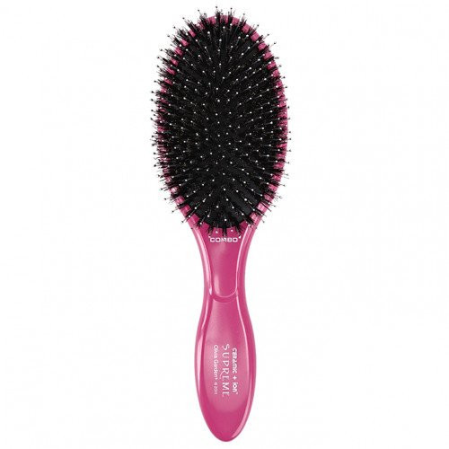 Olivia Garden Plaukų šepetys apjungtas jonizuotų antistatinių ir 100% natūralių šerno šerelių Expert Care Boar & Nylon Bristles Oval Combo Brush