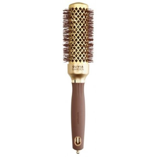 Olivia Garden Apvalus džiovinimo šepetys Expert Blowout Shine Wavy Bristles