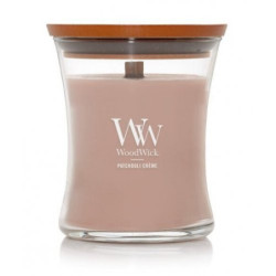WoodWick Kvapni žvakė Patchouli Creme Candle