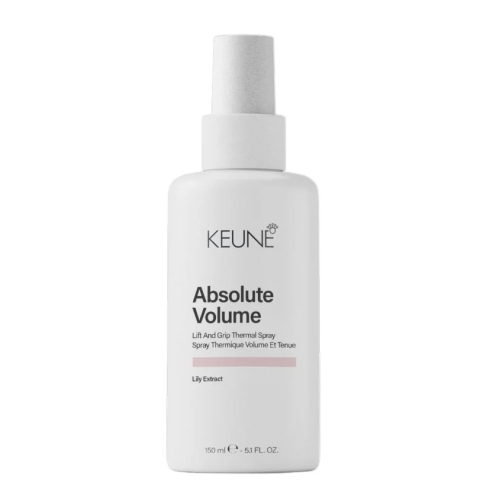 Keune Apimtį didinanti plaukų apsauga nuo karščio Absolute Volume Thermal Spray 150ml