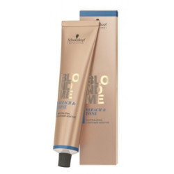 Schwarzkopf Professional Balinamasis ir tono suteikiantis kremas BlondMe Bleach & Tone Neutralizing Lightener Additive