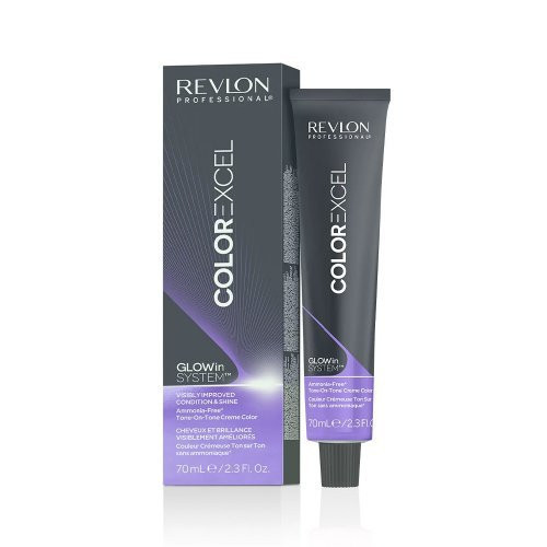 Plaukų dažai be amoniako Color Excel Ammonia-Free* Tone-on-Tone Creme Color 6.21 Dark Iridescent Ash Blonde, 70ml