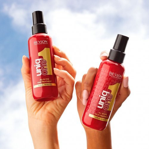 Revlon Professional Multifunkcinė nenuplaunama kaukė plaukams Uniq One All In One Hair Treatment Limited Edition Revlon Professional Multifunkcinė nenuplaunama kaukė plaukams Uniq One All In One Hair Treatment Limited Edition