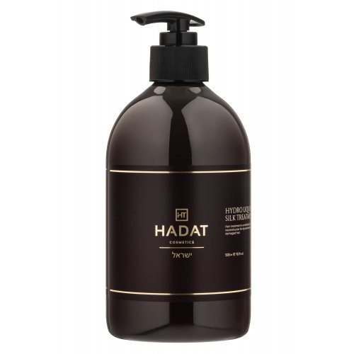 Hadat Cosmetics Atkurianti kaukė sausiems ir itin pažeistiems plaukams Hydro Liquid Silk Treatment