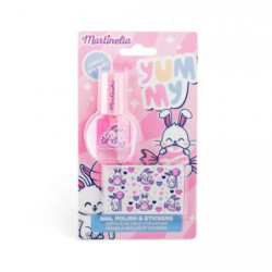 Martinelia Vaikiškas rinkinys Nail Polish & Stickers
