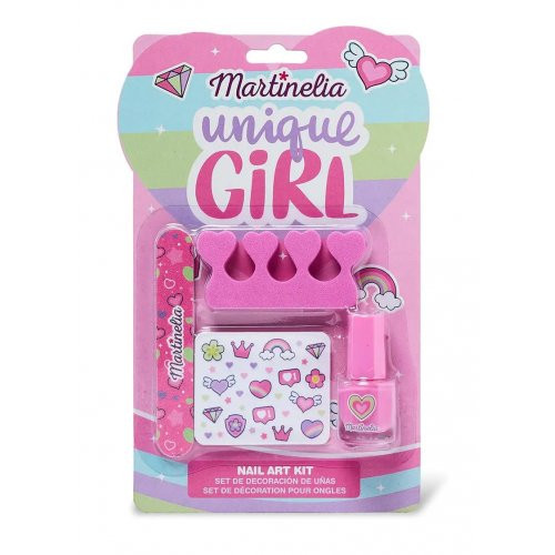 Martinelia Vaikiškas nagų lakų rinkinys Unique Girl Nail Art Kit