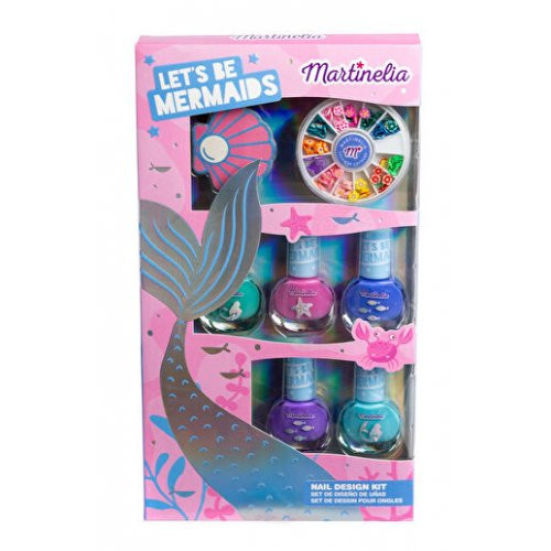 Martinelia Nagų priemonių rinkinys mergaitėms Let's Be Mermaids Nail Design Kit