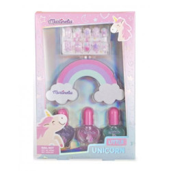 Martinelia Nagų priemonių rinkinys mergaitėms Little Unicorn Nail Set