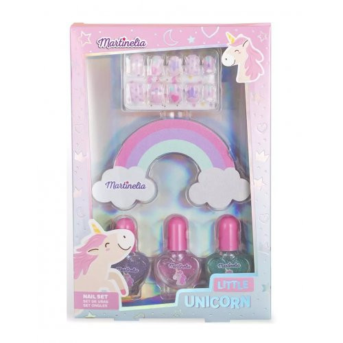 Martinelia Nagų priemonių rinkinys mergaitėms Little Unicorn Nail Set