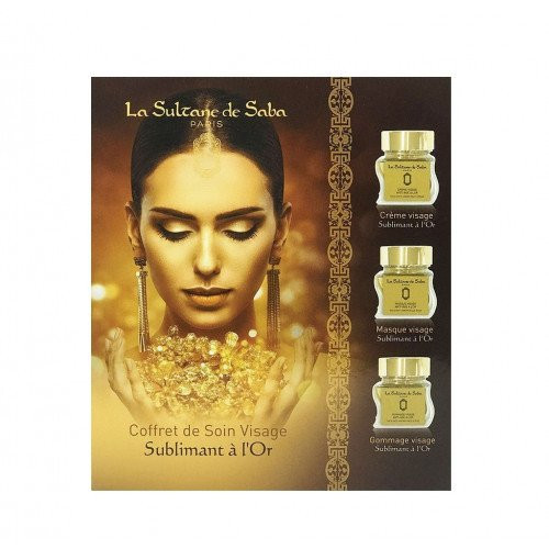 La Sultane De Saba 23 Karatų aukso veido priežiūros rinkinys 23 Carat Gold Facial Gift Set
