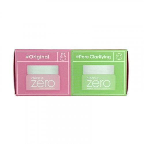 Banila Co Valomųjų balzamų mini rinkinys + poras valantis Clean it Zero Balm Mini Kit - Original + Pore Clarifying