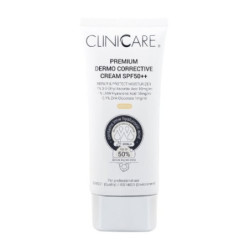 Cliniccare Koreguojamasis kremas su spalva SPF 50++ Premium Dermo Corrective Cream Medium