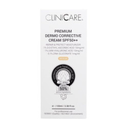 Cliniccare Koreguojamasis kremas su spalva SPF 50++ Premium Dermo Corrective Cream Medium