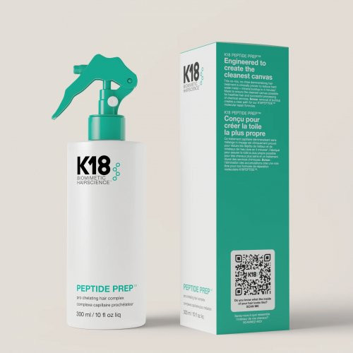K18 Atkuriamasis plaukų purškiklis su chelatinimo kompleksu Prep Pro Chelating Hair Complex