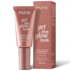 Paese Daugiafunkcinis švytėjimą suteikiantis makiažo pagrindas su SPF 20 Get The Glow Look Foundation SPF20