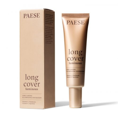 Paese Švytėjimo suteikiantis makiažo pagrindas Long Cover Luminous Foundation