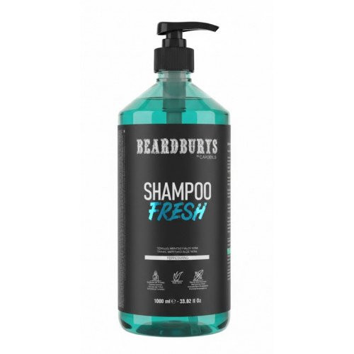 Beardburys Fresh Shampoo Švelniai šaldantis plaukų šampūnas