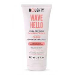Noughty Garbanas pabrėžiantis kremas banguotiems ir garbanotiems plaukams Wave Hello Curl Taming Cream