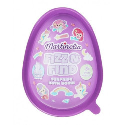 Martinelia Vonios burbulas vaikams su siurprizu viduje Fizz N' Find Surprise Bath Bomb