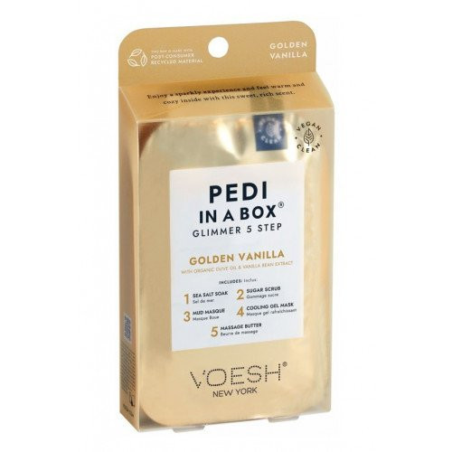 Procedūra pėdoms Pedi In A Box 5in1 Golden Glimmer Rinkinys