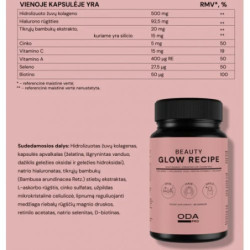 ODA Pro Daugiafunkciniai maisto papildai Beauty Glow Recipe Supplements