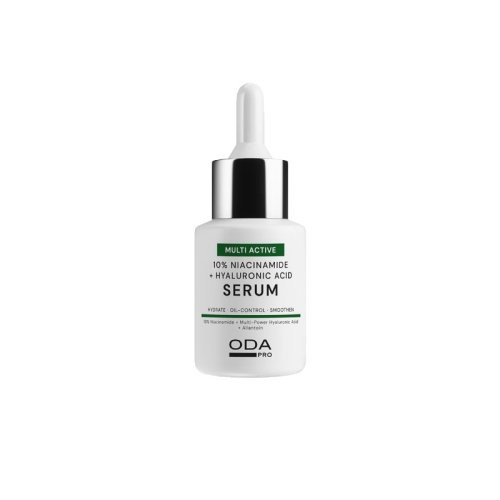 ODA Pro Niacinamido ir hialurono rūgšties serumas 10% Niacinamide + Hyaluronic Acid Serum