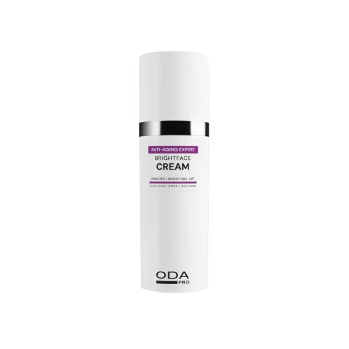 Šviesinamasis ir stangrinamasis kremas su DMAE ir pieno rūgštimi Brightface Cream 50ml 
