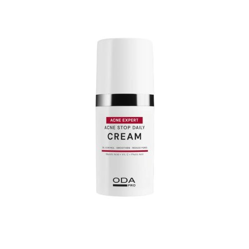 ODA Pro Spuoguotos odos kasdienis kremas Acne Stop Daily Cream