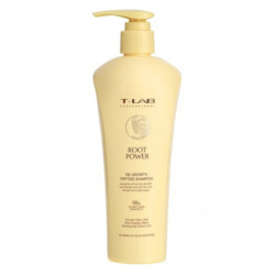 T-LAB Professional Plaukų augimą skatinantis šampūnas Root Power Re-Growth Peptide Shampoo