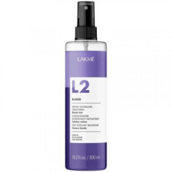 Lakme Nenuplaunamas kondicionierius šviesiems ir žiliems plaukams su violetiniais pigmentais L2 Blonde Instant Detangling Conditioner