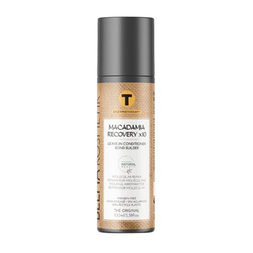 Nenuplaunamas atkuriamasis plaukų serumas Enzymotherapy Macadamia Recovery X10 Leave-In Conditioner 100ml