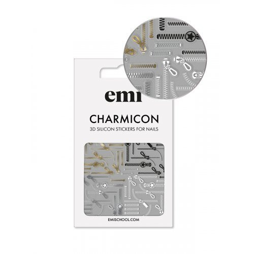 E.Mi Lipdukai nagams Charmicon Silicone Stickers
