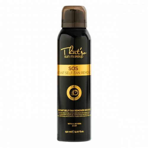 Savaiminio įdegio šalinimo putos S.O.S Instant Self-Tan Remover Mousse 150ml