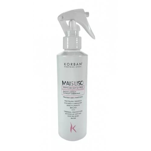 Korban Professional Tiesinamasis ir glotninantis plaukų fluidas su apsauga nuo karščio Finisher Mais Liso